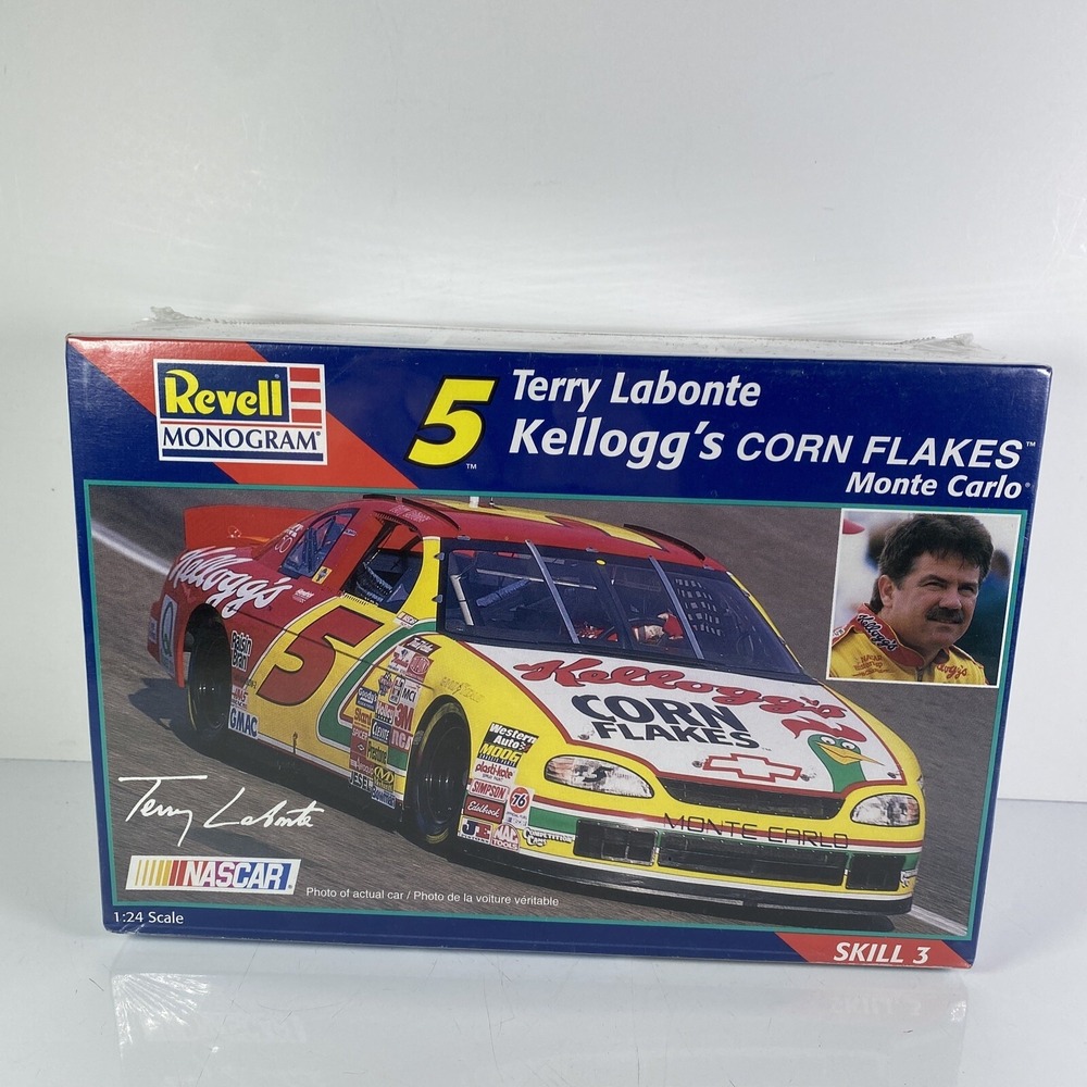 Revell NASCAR Terry Labonte Kelloggs Corn Flakes Monte Carlo 1/24‎ Scale Sealed